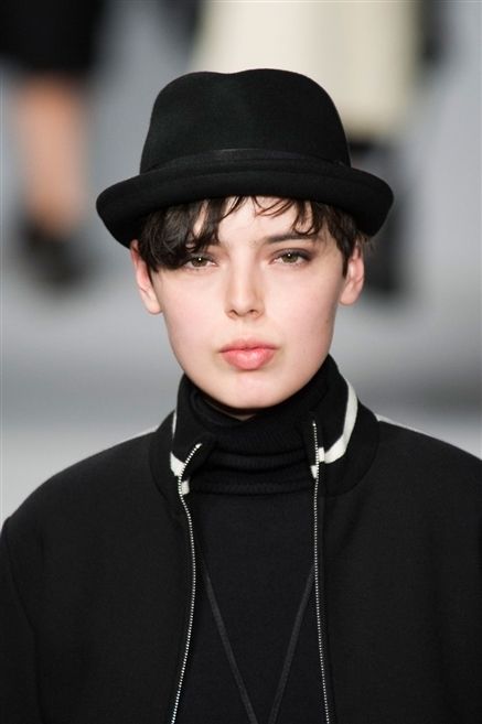 Clothing, Lip, Hat, Style, Fashion accessory, Street fashion, Headgear, Costume accessory, Fashion, Black hair, 