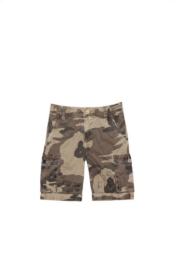 Camouflage, Brown, Military camouflage, Trousers, Khaki, board short, Shorts, Cargo pants, Pocket, Active shorts, 