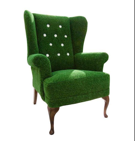 Green, Chair, Club chair, Armrest, 