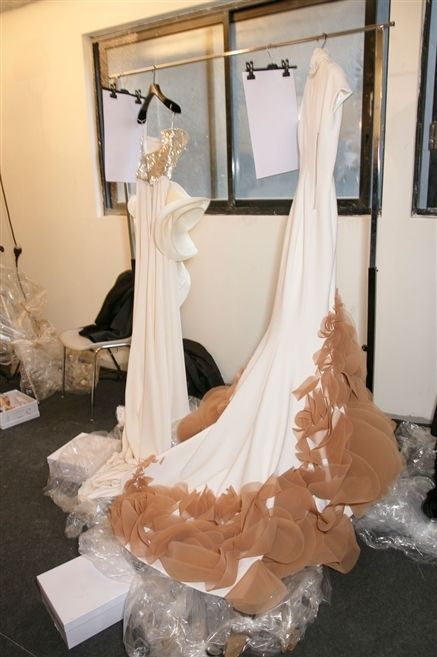 Wedding dress, Ivory, Gown, Plastic bag, Bridal clothing, Bridal accessory, Plastic, 