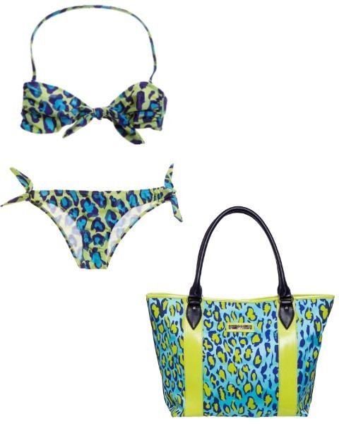 Blue, Product, Yellow, White, Aqua, Fashion accessory, Bag, Pattern, Turquoise, Brassiere, 
