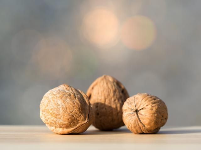 Wood, Ingredient, Walnut, Nut, Produce, Natural foods, Still life photography, Close-up, Nuts & seeds, Peach, 