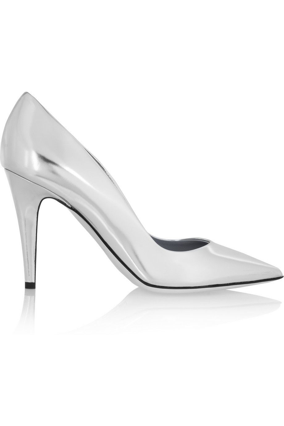 White, Grey, Beige, Composite material, Material property, High heels, Silver, Basic pump, Sandal, Steel, 