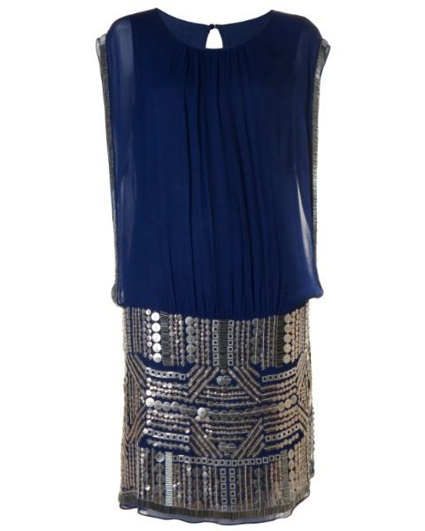 Blue, Textile, Pattern, Fashion, Electric blue, Cobalt blue, Teal, One-piece garment, Fashion design, Day dress, 