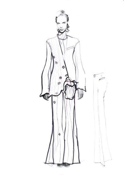 Sleeve, Collar, Shoulder, Standing, Joint, White, Style, Line, Jaw, Formal wear, 