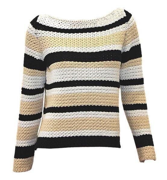 Sweater, Product, Yellow, Brown, Sleeve, Textile, Outerwear, White, Pattern, Wool, 
