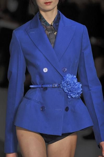 Clothing, Collar, Dress shirt, Sleeve, Coat, Textile, Outerwear, Formal wear, Style, Electric blue, 