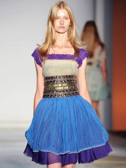 Blue, Shoulder, Joint, Waist, Style, Purple, Electric blue, One-piece garment, Fashion, Day dress, 