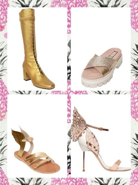 Pink, Magenta, Purple, Style, Pattern, Boot, Fashion, Lavender, Violet, Tan, 