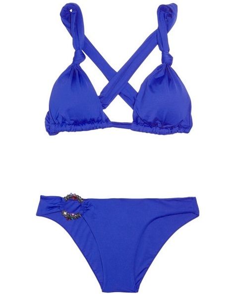 Blue, Product, Undergarment, Electric blue, Swimsuit bottom, Brassiere, Costume accessory, Swimwear, Cobalt blue, Azure, 