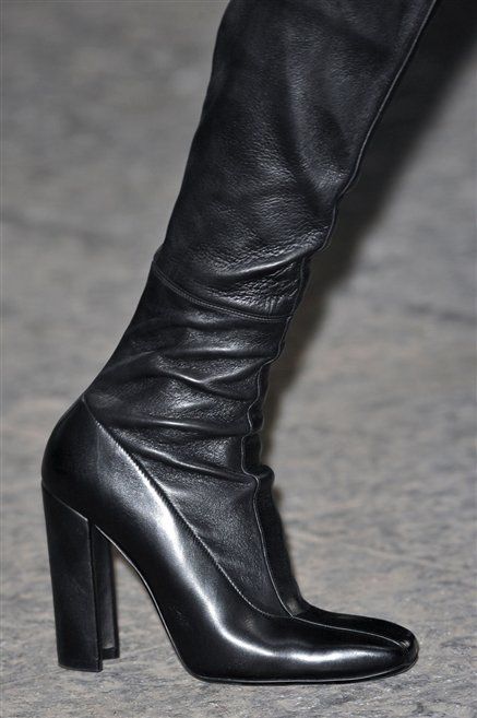 Boot, Leather, Black, Material property, High heels, Fashion design, Knee-high boot, Silver, Synthetic rubber, Leather jacket, 