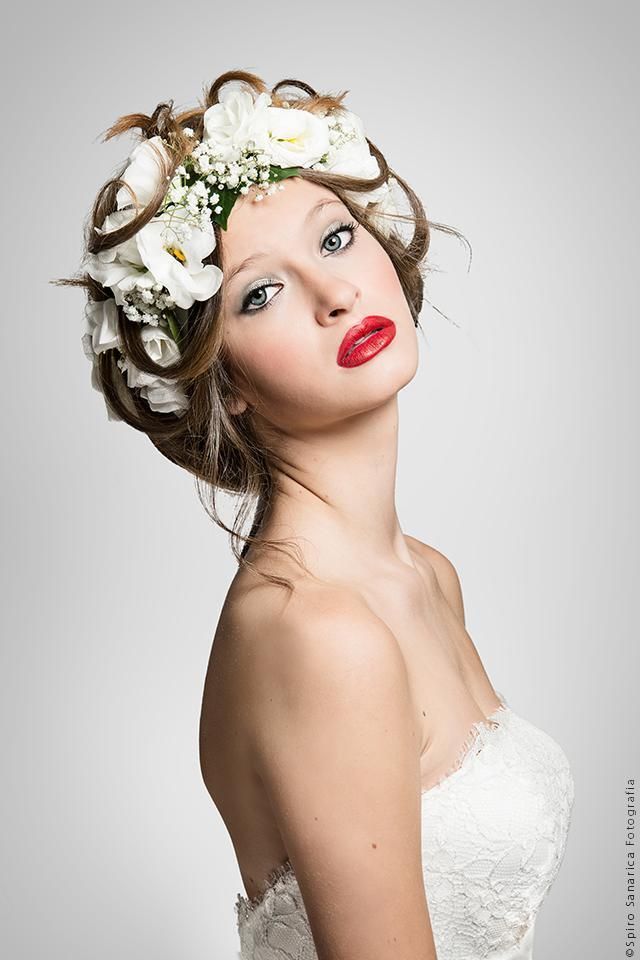 Lip, Shoulder, Style, Petal, Bridal accessory, Headgear, Hair accessory, Beauty, Headpiece, Strapless dress, 