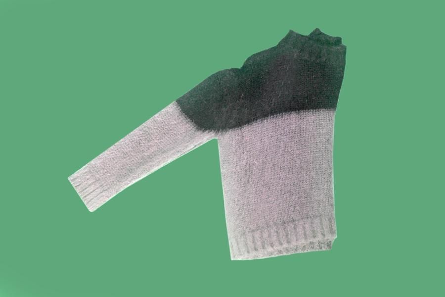 Green, Textile, Wool, Woolen, Costume accessory, Sweater, Lavender, Knitting, Thread, Natural material, 