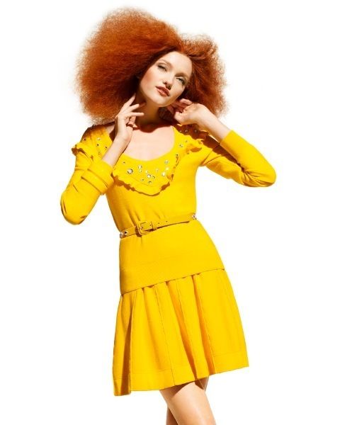 Yellow, Sleeve, Amber, Formal wear, Waist, One-piece garment, Day dress, Fashion, Orange, Abdomen, 
