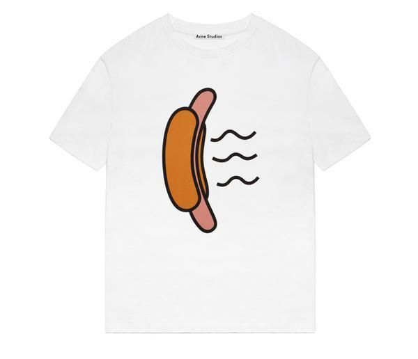 Sleeve, Logo, Orange, Peach, Active shirt, Graphics, Top, Meat, Taste, Apron, 
