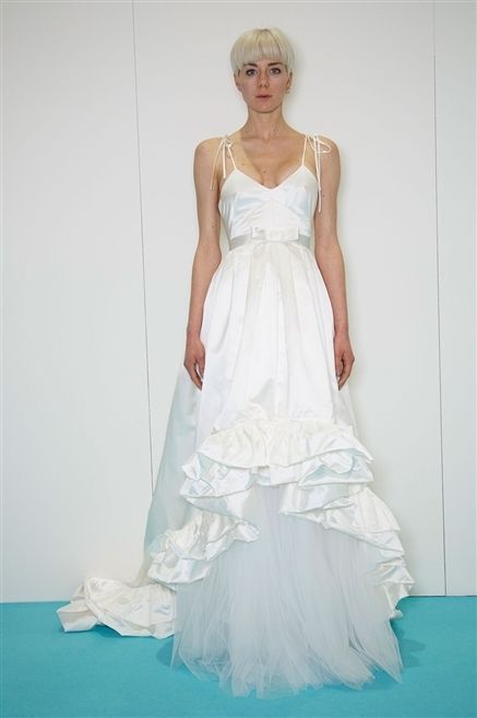 Clothing, Dress, Shoulder, Textile, Gown, Standing, Formal wear, Flooring, Wedding dress, Bridal clothing, 