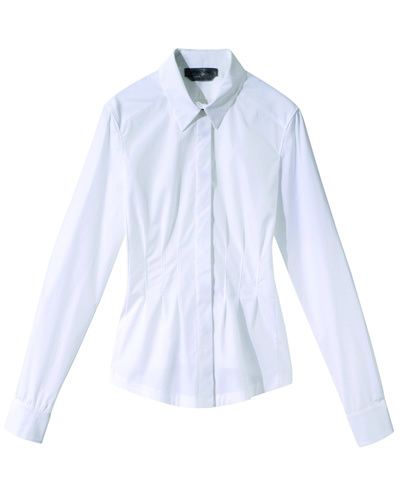 Product, Collar, Sleeve, Dress shirt, Textile, White, Pattern, Fashion, Lavender, Electric blue, 