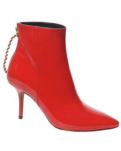 Footwear, Boot, Shoe, Red, Carmine, Fashion, Leather, Maroon, Liver, Fashion design, 