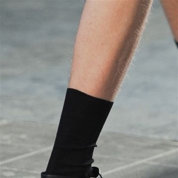 Human leg, White, Style, Black, Grey, Calf, Ankle, Silver, Sock, Shadow, 