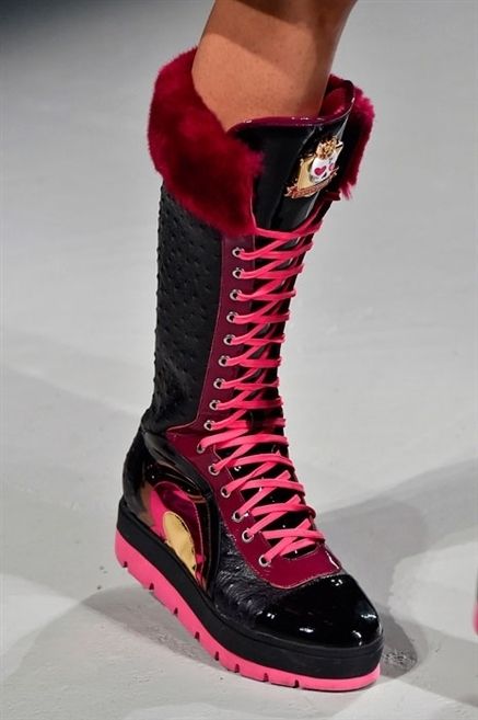Footwear, Boot, Red, Shoe, Pink, Costume accessory, Carmine, Fashion, Black, Maroon, 