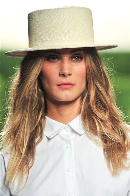 Clothing, Mouth, Lip, Hat, Hairstyle, Dress shirt, Collar, Skin, Sleeve, Chin, 