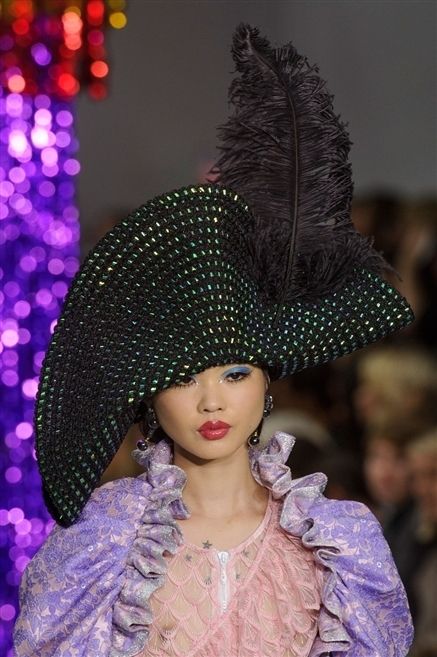 Hat, Fashion accessory, Purple, Headgear, Costume, Costume accessory, Dress, Fashion, Violet, Costume design, 