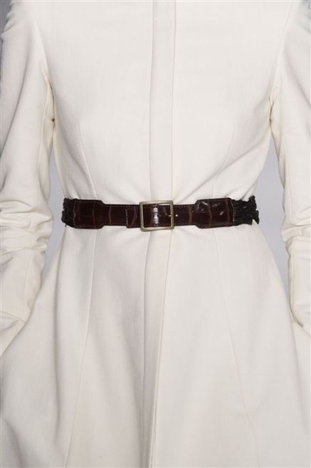 Sleeve, Collar, Textile, White, Formal wear, Belt, Beige, Ivory, Embellishment, Button, 
