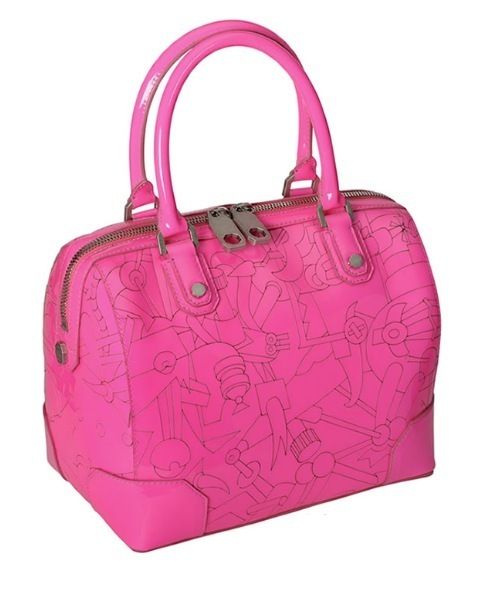 Product, Bag, Fashion accessory, White, Red, Pink, Magenta, Style, Luggage and bags, Pattern, 