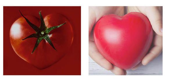 Red, Ingredient, Tomato, Carmine, Heart, Love, Produce, Plum tomato, Vegetable, Still life photography, 