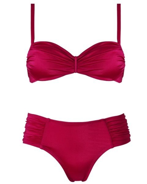 Brassiere, Product, Red, Undergarment, Pink, Lingerie, Magenta, Swimsuit bottom, Costume accessory, Swimwear, 