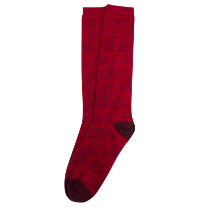 Boot, Carmine, Costume accessory, Maroon, Synthetic rubber, Sock, 