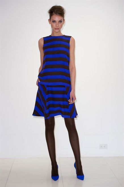 Clothing, Blue, Dress, Human leg, Shoulder, Textile, Standing, Joint, One-piece garment, Style, 