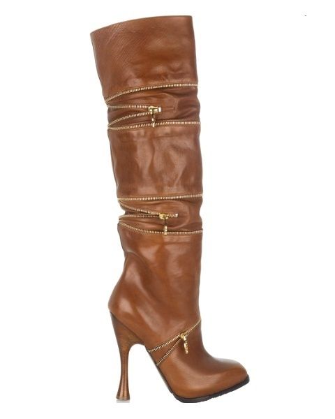 Brown, Shoe, High heels, Boot, Tan, Liver, Maroon, Leather, Beige, Bronze, 