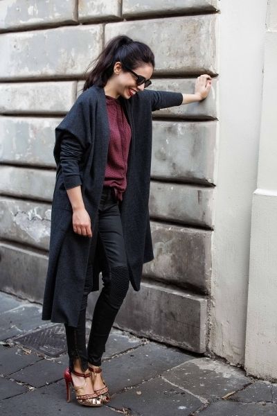 Clothing, Shoulder, Human leg, Textile, Joint, Outerwear, Fashion accessory, Wall, Style, Street fashion, 