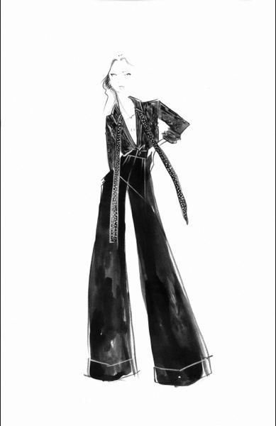 Style, Formal wear, Fashion illustration, Costume design, Black-and-white, Gown, Costume, Fashion design, One-piece garment, Day dress, 