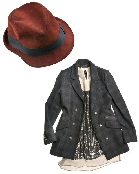 Clothing, Coat, Collar, Sleeve, Hat, Textile, Outerwear, Style, Blazer, Costume accessory, 