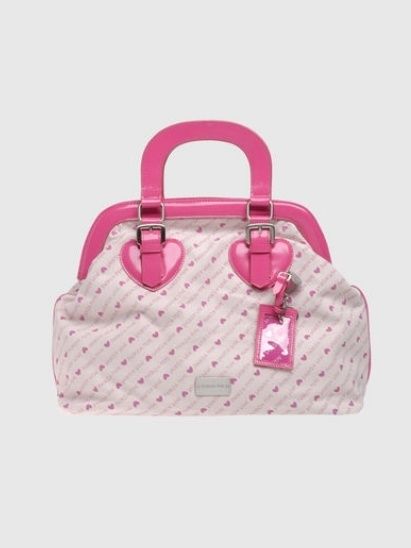 Product, Bag, Pattern, White, Pink, Fashion accessory, Style, Luggage and bags, Shoulder bag, Fashion, 