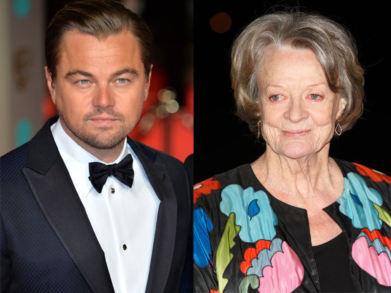 Oscar 2016 Maggie Smith fa il tifo per Leonardo DiCaprio