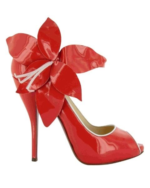 Red, Ribbon, Carmine, Sandal, Maroon, Costume accessory, Beige, Present, Basic pump, Dancing shoe, 