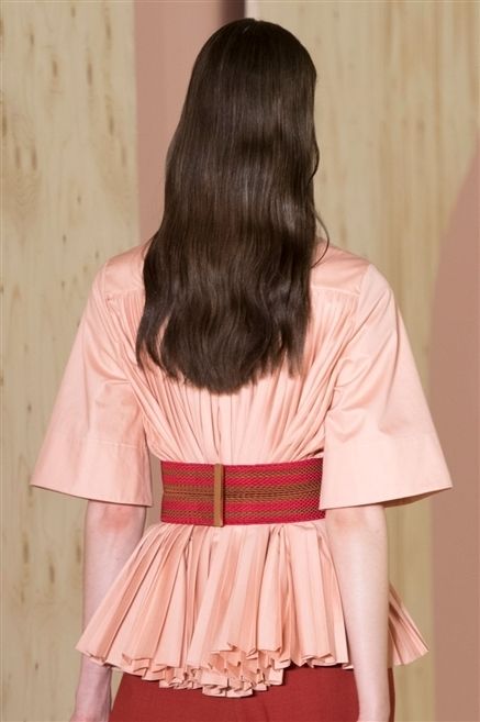 Clothing, Sleeve, Shoulder, Textile, Pink, Style, Pattern, Fashion, Long hair, Day dress, 