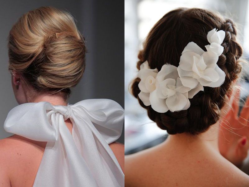 Hair, Hairstyle, Forehead, Shoulder, Style, Hair accessory, Bridal accessory, Neck, Back, Long hair, 