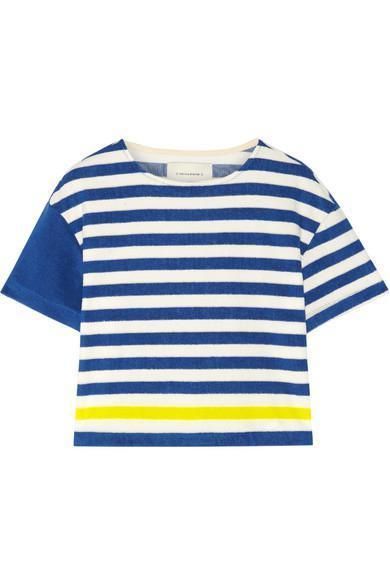 Blue, Product, Yellow, Sportswear, Sleeve, Textile, Text, White, T-shirt, Aqua, 