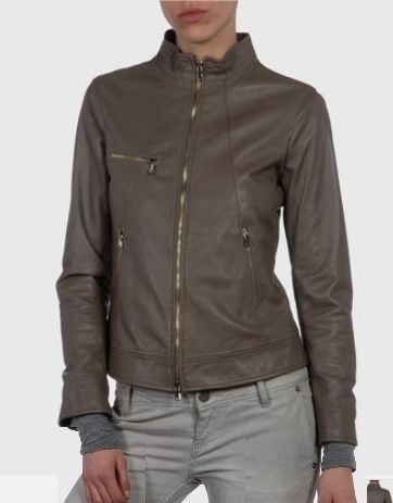 Clothing, Product, Jacket, Brown, Collar, Sleeve, Textile, Standing, Denim, Joint, 