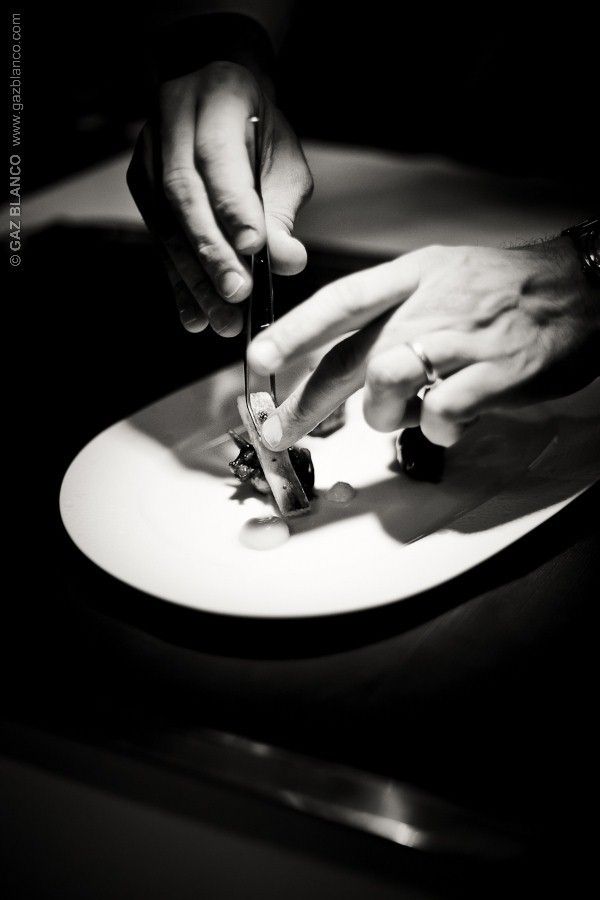 Finger, Hand, Nail, Monochrome photography, Black-and-white, Plate, Dishware, Kitchen utensil, Culinary art, Artisan, 