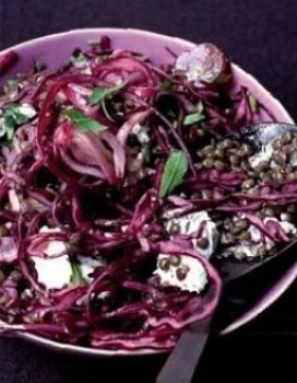 Food, Ingredient, Pink, Produce, Vegetable, Purple, Leaf vegetable, Magenta, Recipe, Violet, 