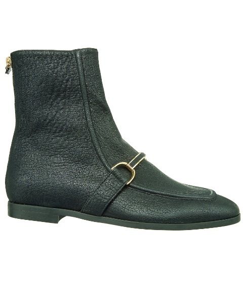 Boot, Black, Grey, Tan, Beige, Leather, Synthetic rubber, 