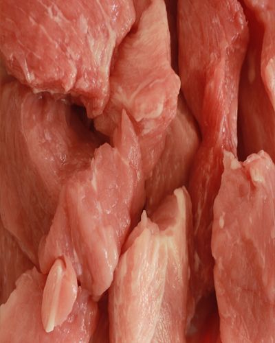 Food, Pink, Animal product, Animal fat, Peach, Cuisine, Close-up, Ingredient, Flesh, Meat, 
