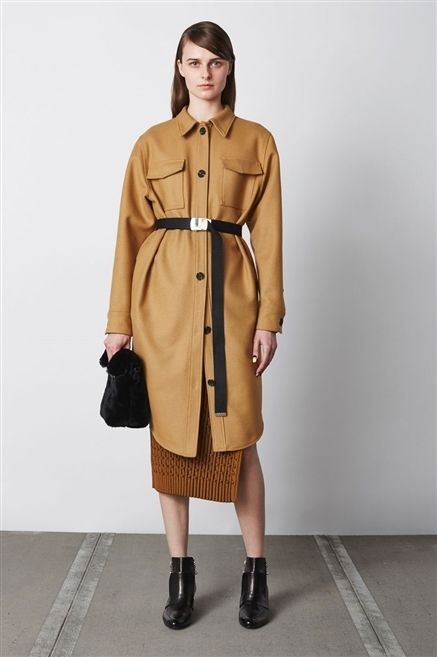 Clothing, Brown, Sleeve, Shoulder, Joint, Standing, Outerwear, Collar, Style, Coat, 