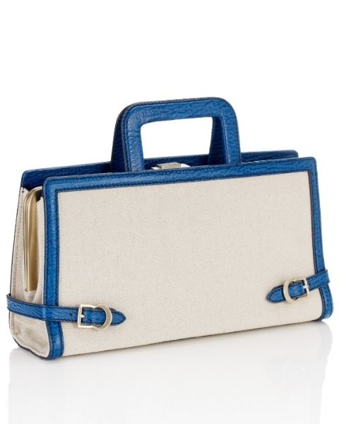 Blue, Bag, Textile, Electric blue, Luggage and bags, Travel, Azure, Shoulder bag, Beige, Strap, 