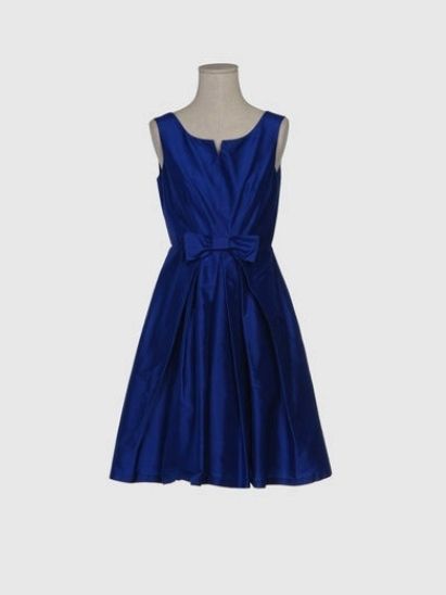 Blue, Product, Dress, Sleeve, Textile, One-piece garment, Formal wear, Style, Electric blue, Day dress, 